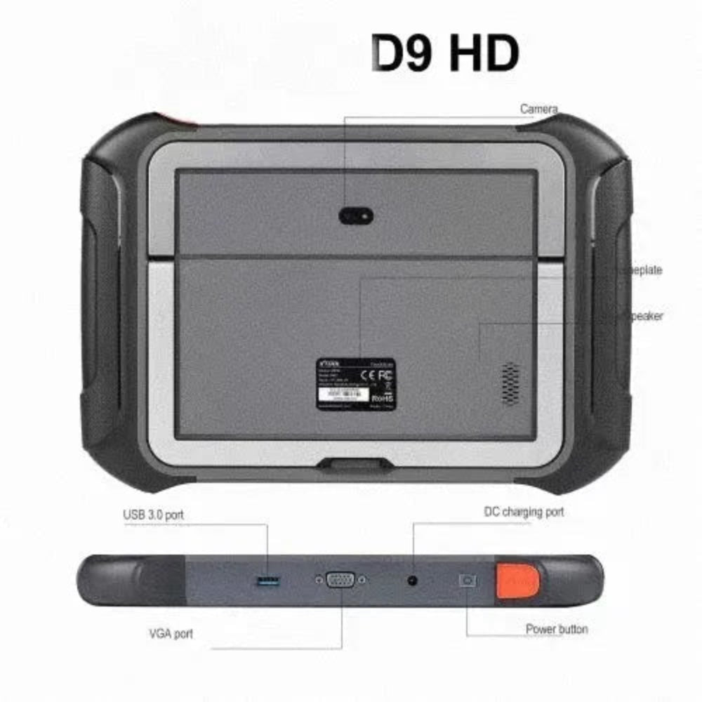 D9HD OE - Level Diagnostic Scanner for Heavy Duty Trucks & Cars (D9HD OE - Level Diagnostic Scanner) D9HD