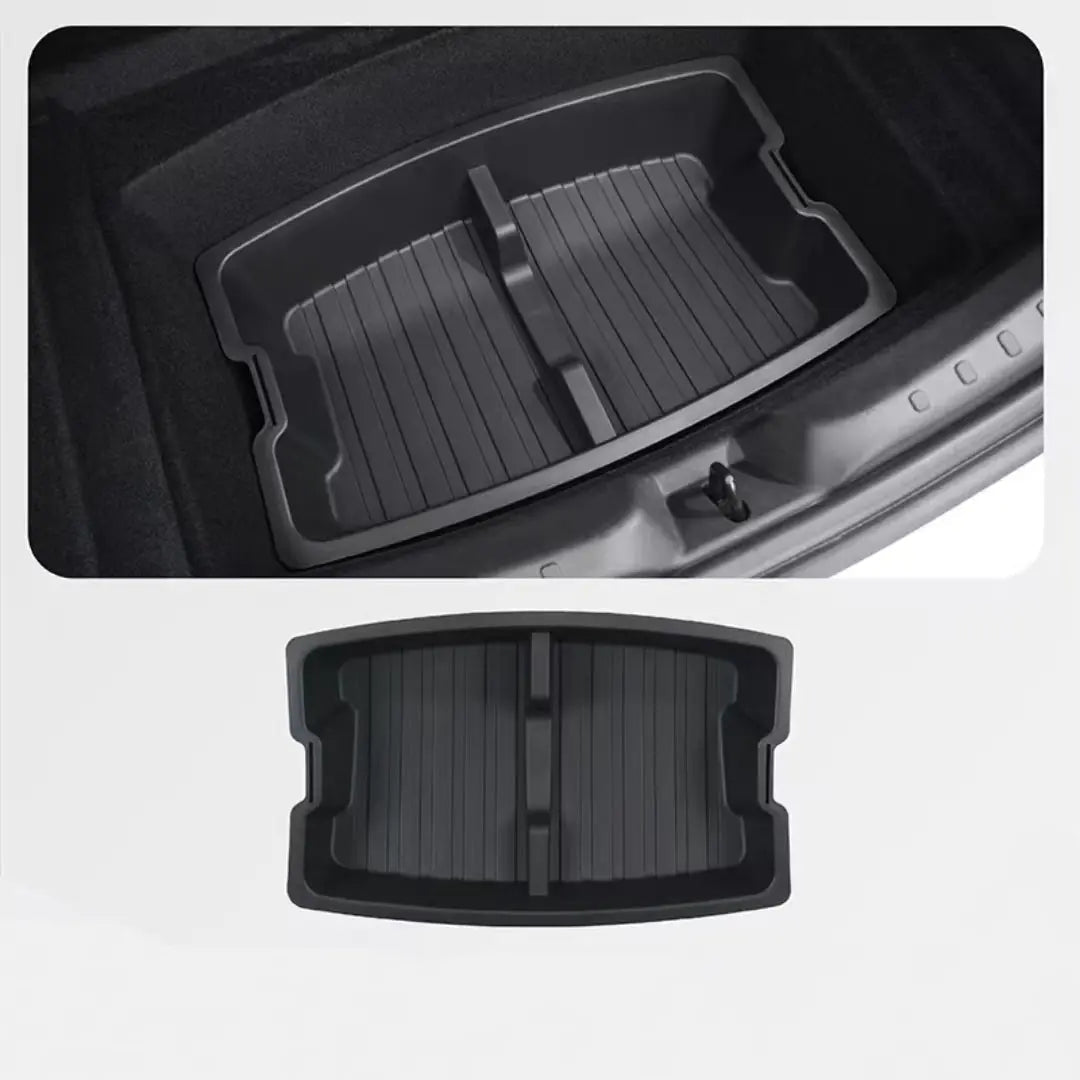 Tesla Model Y Rear Storage Double-Layer Rear Front Storage Box For Tesla Model 3+/Y – EVparts4x4