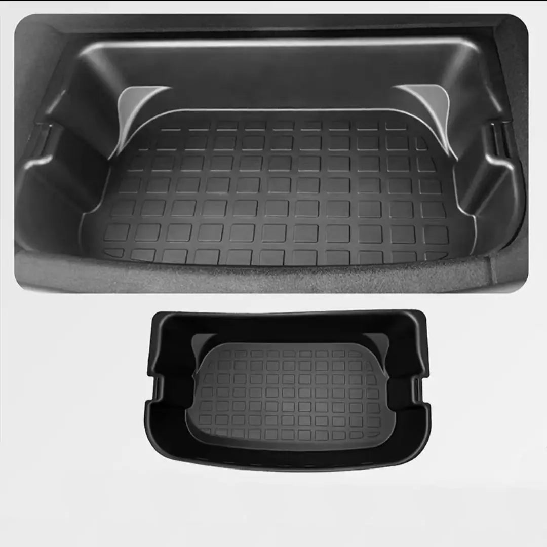 Tesla Model Y Rear Storage Double-Layer Rear Front Storage Box For Tesla Model 3+/Y – EVparts4x4