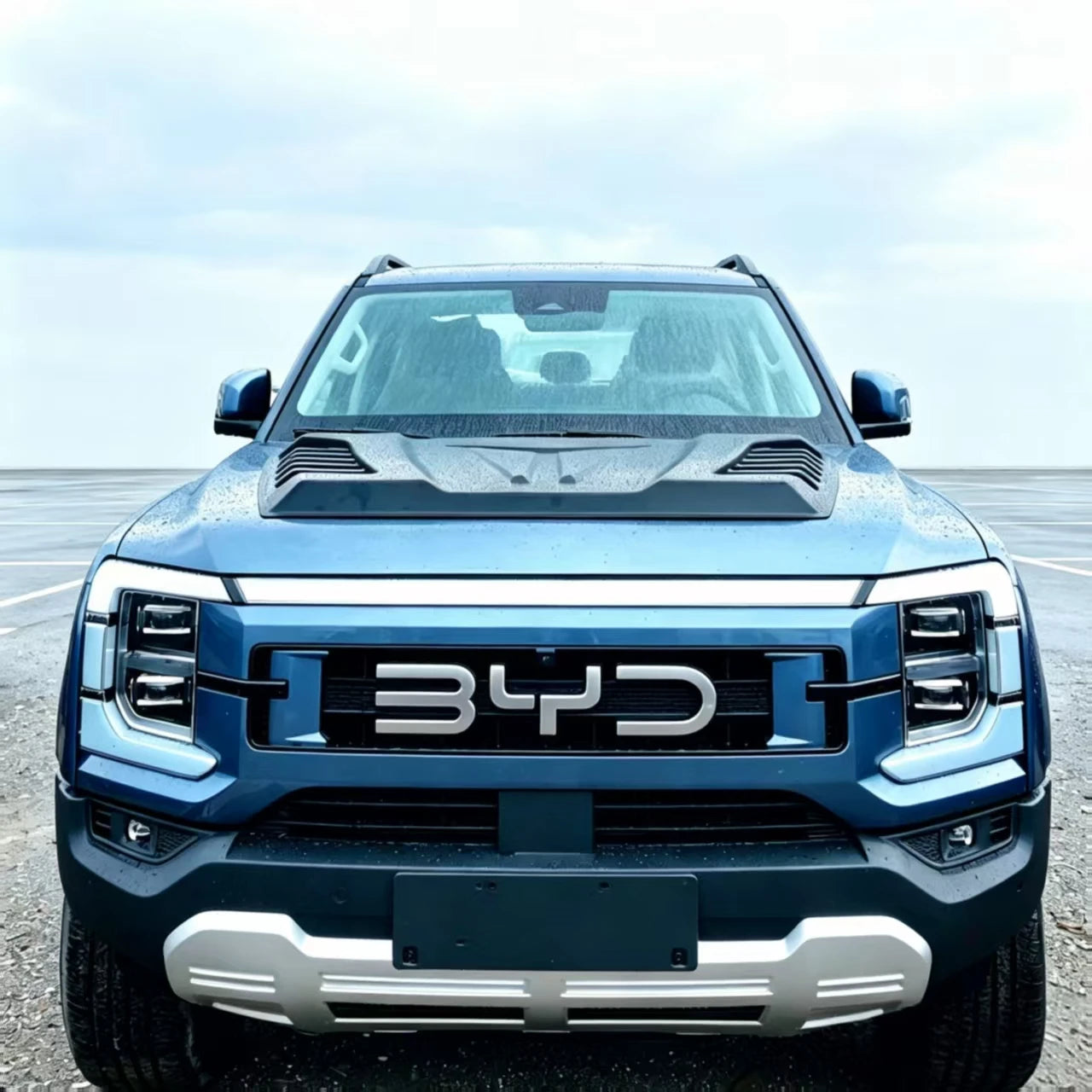 BYD Shark 6 Bonnet Cover & Bonnet Protector, installed view - BYD - Shark 6