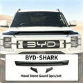 BYD Shark 6 Tailgate Trim & Spoiler, package contents