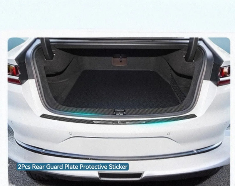 BYD Han Leather Texture Protective Sticker Detail