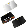 Front Windshield Sun Shade – Solid Color & Cartoon Design Options (Windshield Sun Shade) Double - sided Black