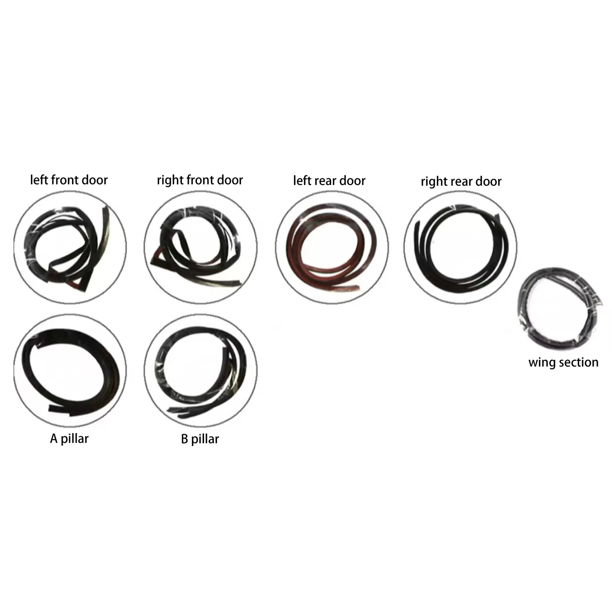 Full Car Sealing Strip for MG (Sealing Strip) MG ONE Four - door kit