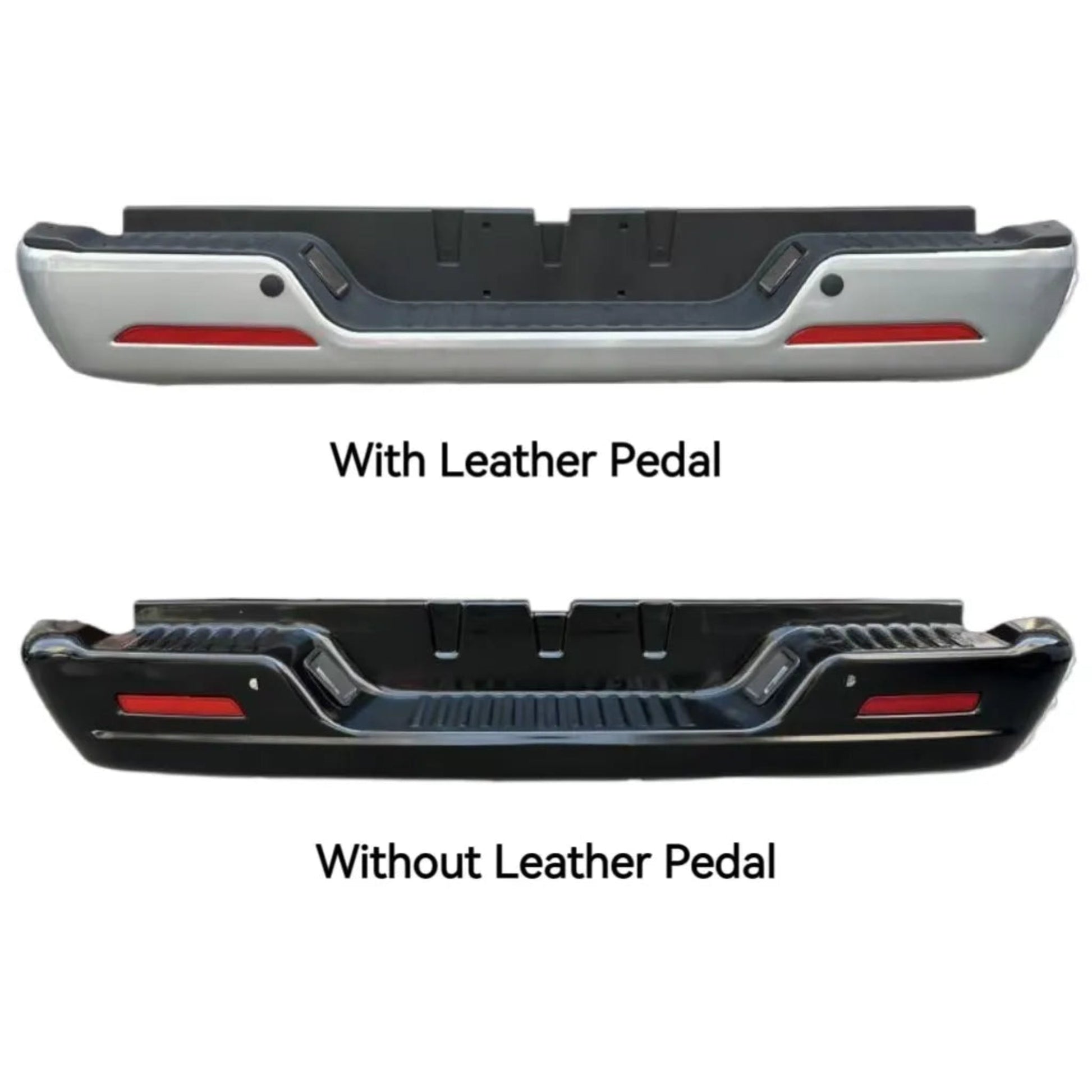 GWM Cannon Bumper (Rear bumper) All iron includes treaded leather Great Wall Cannon - L Silver