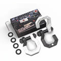 GWM TANK 300 400 Split Off - Road Tow Hook with Shackle (Tow Hitch) 【Upgraded Model】White and Black Split Towing Hook (Pair) - 30 - ton Breaking Force