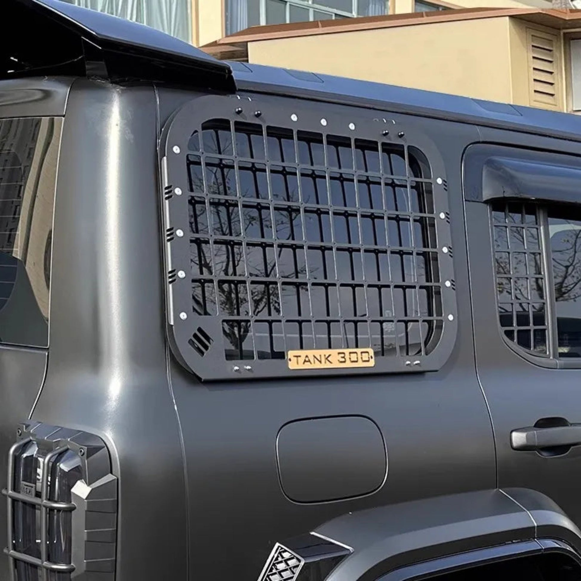 Gwm Tank 300 Mesh Machine Armor (Car Window Trim) Tank 300 Rear Window Exterior Mech Net [1 pair left and right]