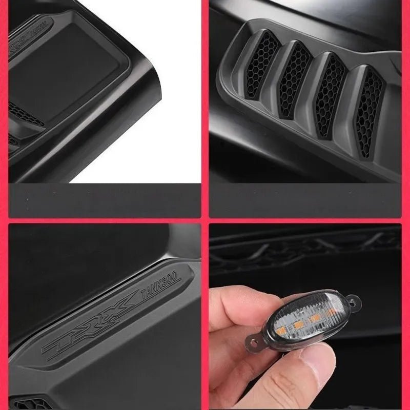GWM TANK 300 Ram Air Hood (Ram Air Hood) Fin Hood - Primer