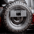 GWM Tank 300 Spare Tyre license Plate Bracket (Spare Tire license Plate Bracket) Black