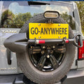 GWM Tank 300 Spare Tyre license Plate Bracket (Spare Tire license Plate Bracket) Black