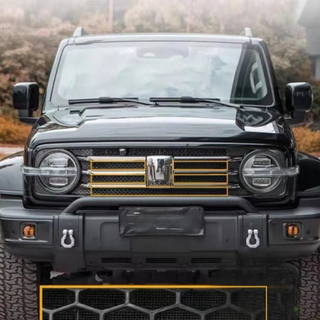 GWM TANK300 Central Grille (central grille) Set of medium mesh insect screens