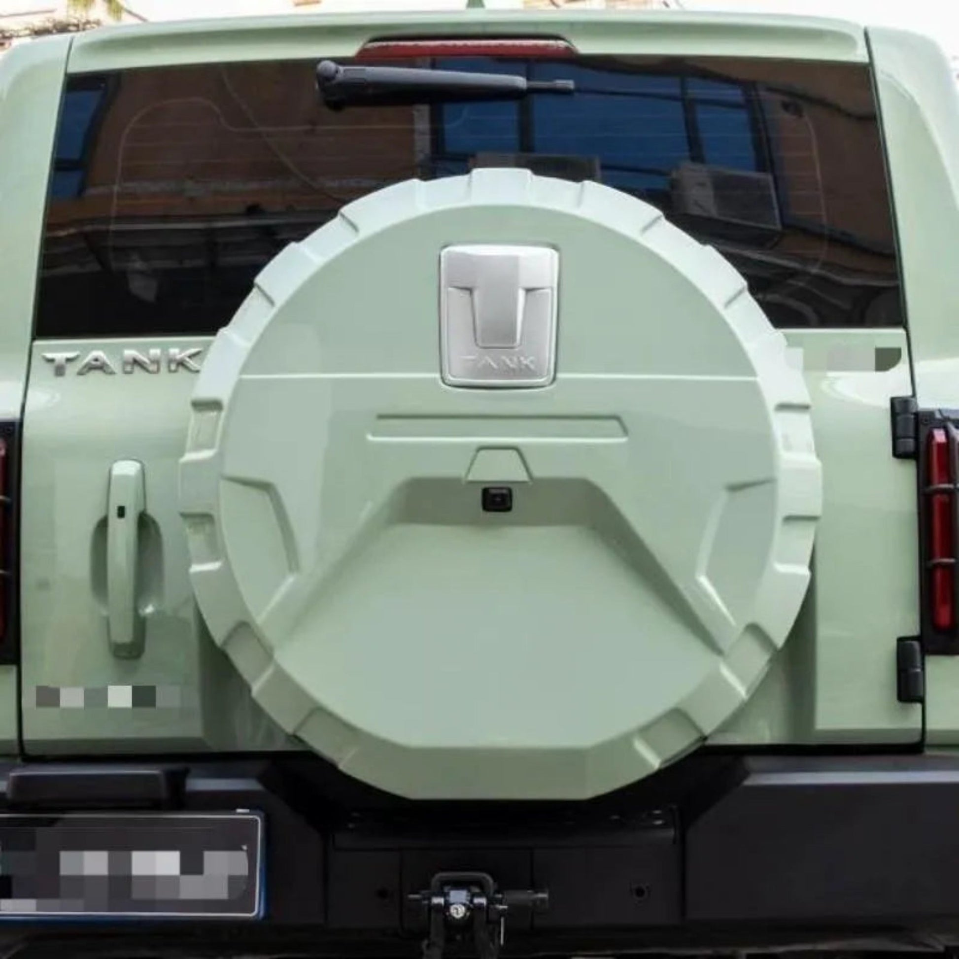 GWM TANK300 spare tyre cover (Spare tire cover) all - inclusive baking paint green