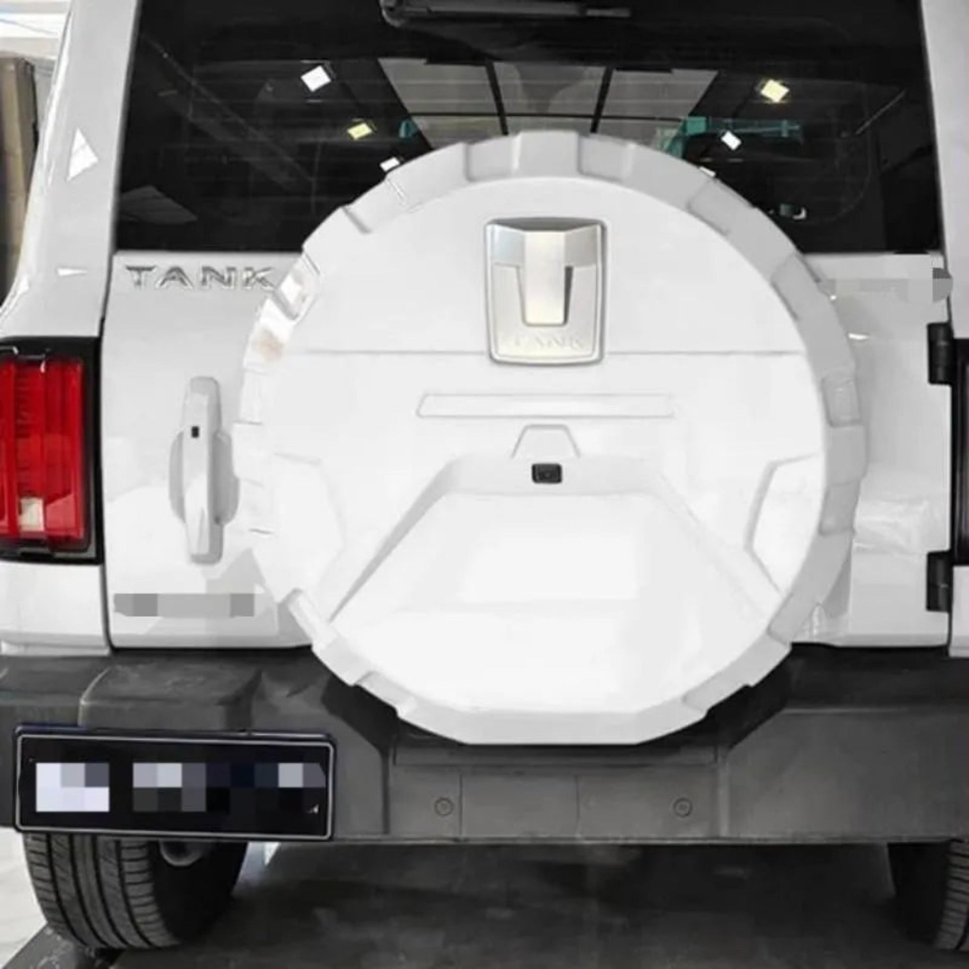 GWM TANK300 spare tyre cover (Spare tire cover) all - inclusive baking paint white