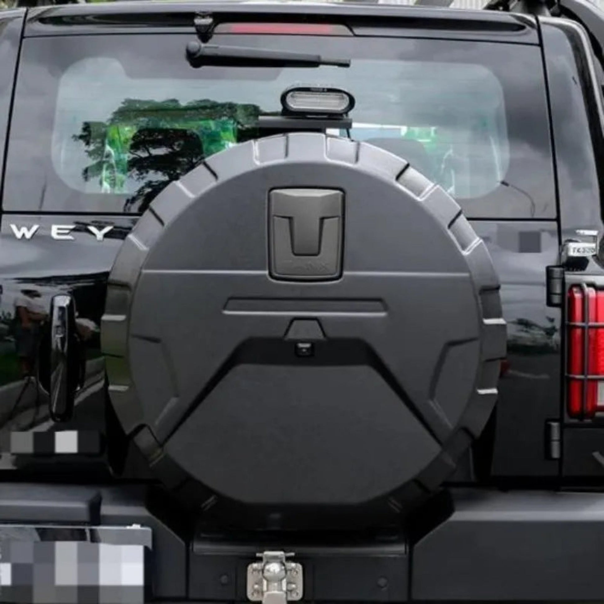 GWM TANK300 spare tyre cover (Spare tire cover) All - inclusive Matte Black
