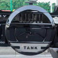 GWM TANK300 spare tyre cover (Spare tire cover) All - inclusive Matte Black