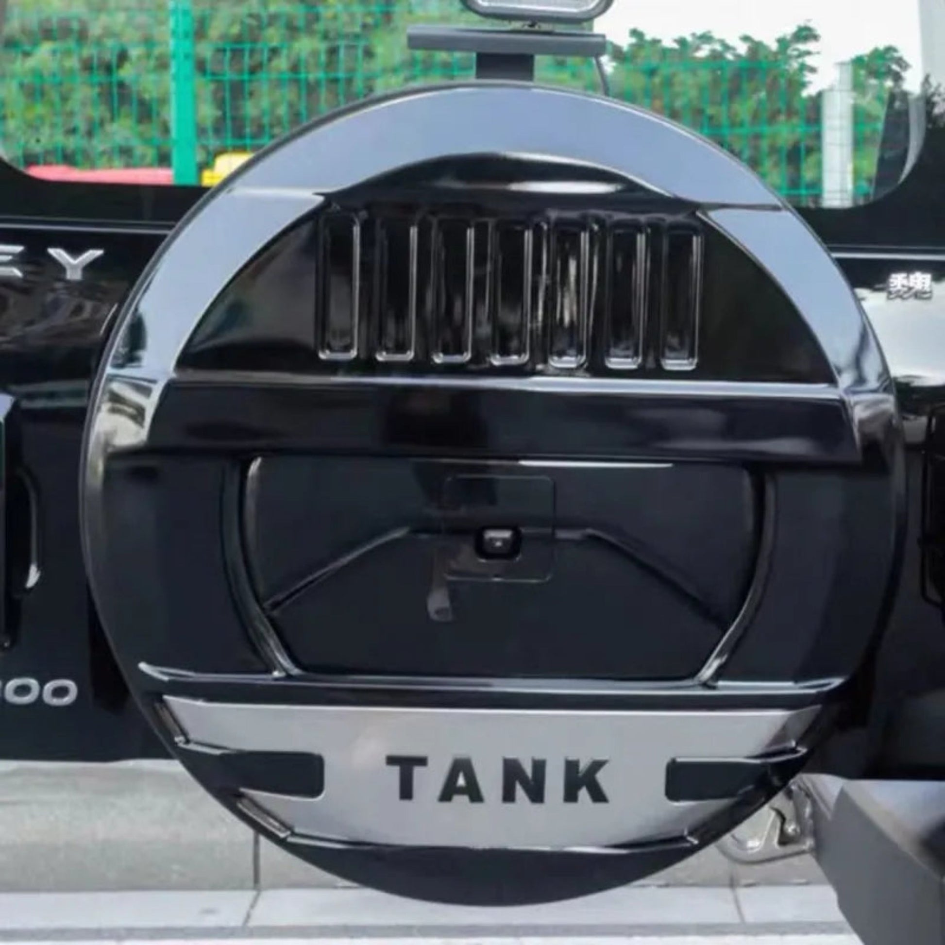 GWM TANK300 spare tyre cover (Spare tire cover) All - inclusive Matte Black