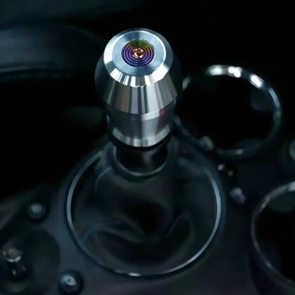 Heavy Weight Stainless Steel Car Gear Stick - Universal Use For Improved Driving Experience (Heavy Shift Knob) Chrome