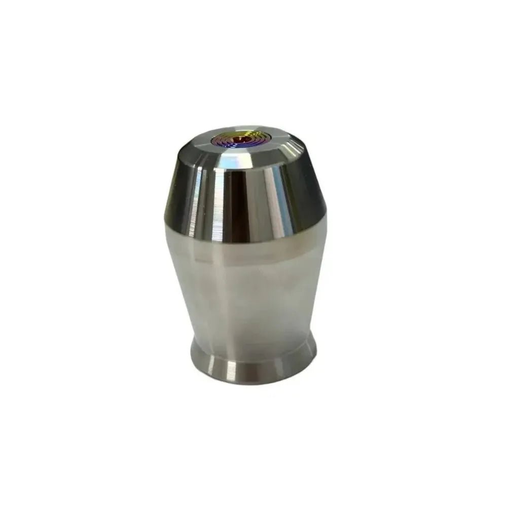 Heavy Weight Stainless Steel Car Gear Stick - Universal Use For Improved Driving Experience (Heavy Shift Knob) Chrome