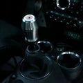 Heavy Weight Stainless Steel Car Gear Stick - Universal Use For Improved Driving Experience (Heavy Shift Knob) Chrome