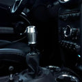 Heavy Weight Stainless Steel Car Gear Stick - Universal Use For Improved Driving Experience (Heavy Shift Knob) Chrome