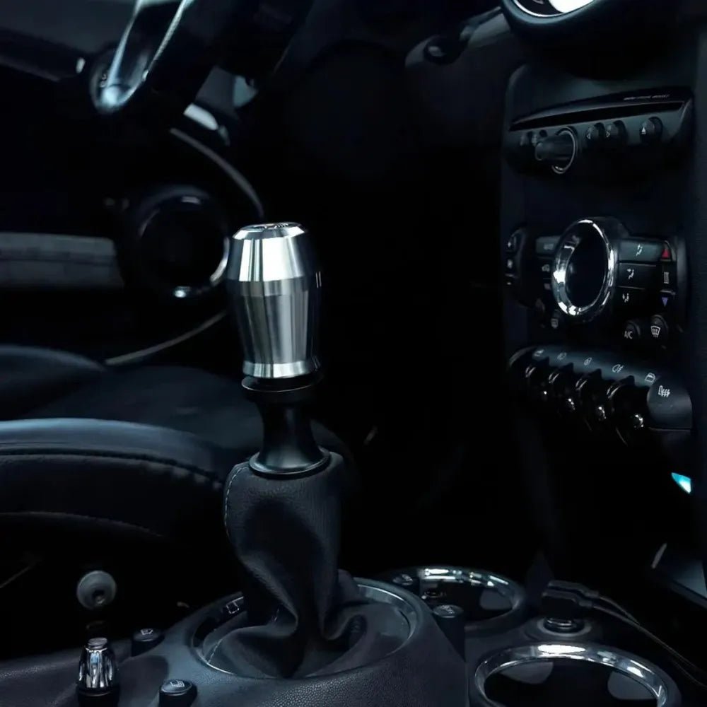 Heavy Weight Stainless Steel Car Gear Stick - Universal Use For Improved Driving Experience (Heavy Shift Knob) Chrome
