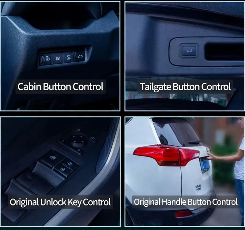 Smart Electric Power Tailgate Kit – Multi-Control, Anti-Pinch & Soft-Close Detail
