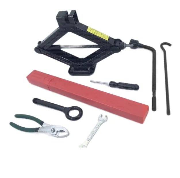 KIA Rio Forte Hand Cranked Jack (Hand Cranked Jack) Jack+tire wrench+joystick+tripod+trailer hook+tools
