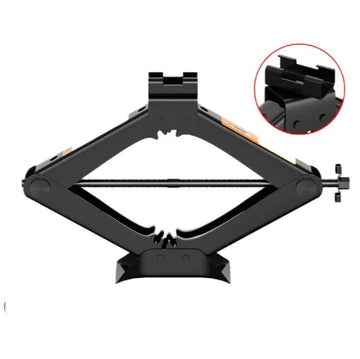 KIA Universal Hand Cranked Jack (Hand Cranked Jack) 1 ton dual rotation time - saving and labor - saving (wrench rocker)
