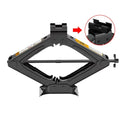 KIA Universal Hand Cranked Jack (Hand Cranked Jack) 1 ton dual rotation time - saving and labor - saving (wrench rocker)