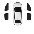 Magnetic Full - Car Sunshade for BYD – UV Protection & Heat Insulation (Windshield Sun Shade) Front and rear windows x4 BYD seal U 20 - 25
