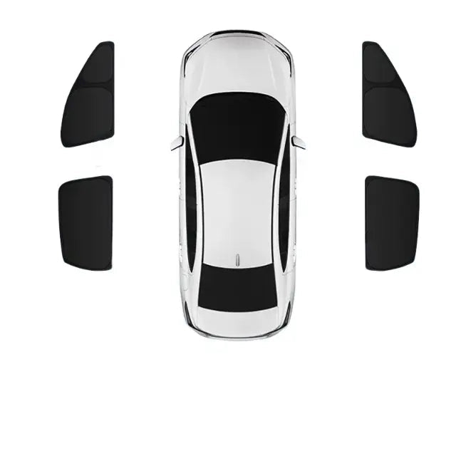 Magnetic Full - Car Sunshade for BYD – UV Protection & Heat Insulation (Windshield Sun Shade) Front and rear windows x4 BYD seal U 20 - 25