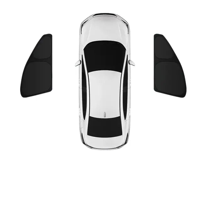 Magnetic Full - Car Sunshade for BYD – UV Protection & Heat Insulation (Windshield Sun Shade) Front side windows x2 BYD seal U 20 - 25