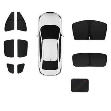 Magnetic Full - Car Sunshade for BYD – UV Protection & Heat Insulation (Windshield Sun Shade) Front side windows x2 BYD seal U 20 - 25