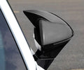 MG Mulan Bullhorn Rearview Mirror Cover Left & Right (Rearview Mirror Cover) black ABS