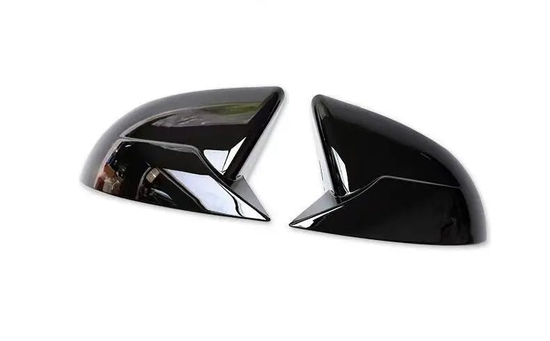 MG Mulan Bullhorn Rearview Mirror Cover Left & Right (Rearview Mirror Cover) carbon fibre pattern ABS