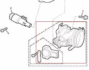 MG3SW MG7 Throttle Rings and Throttle Valves (Throttle Valves) Throttle Rings
