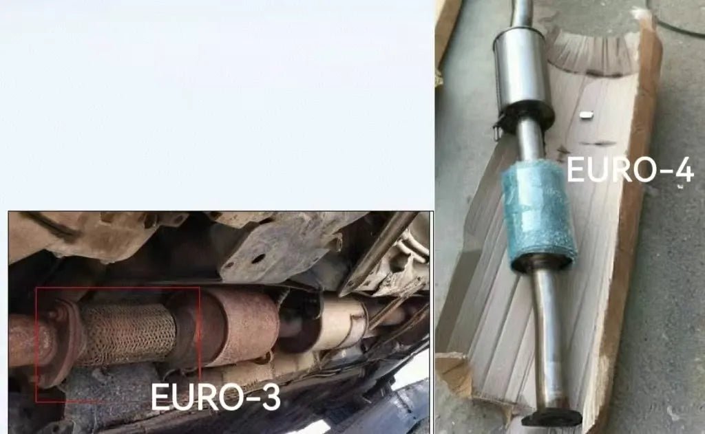 MG7 Exhaust System (Exhaust System) MG7 original Euro 3