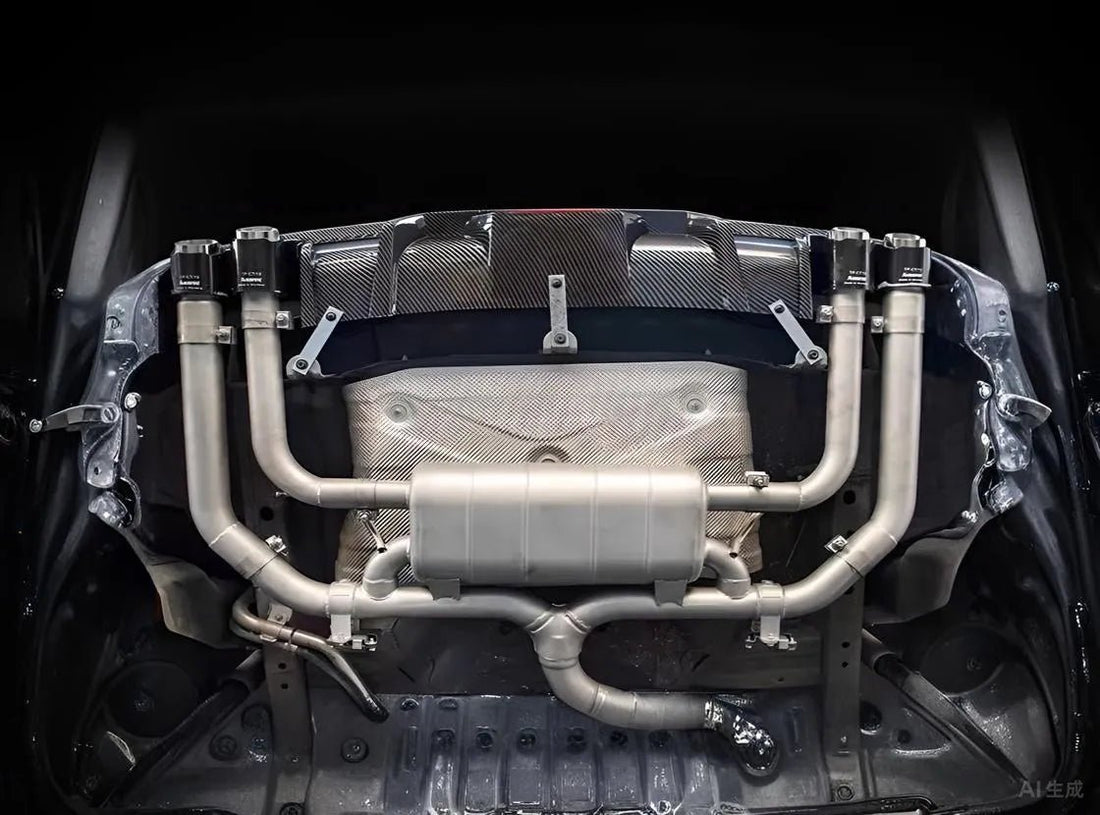 MG7 Rear Assembly Exhaust System (Exhaust System)