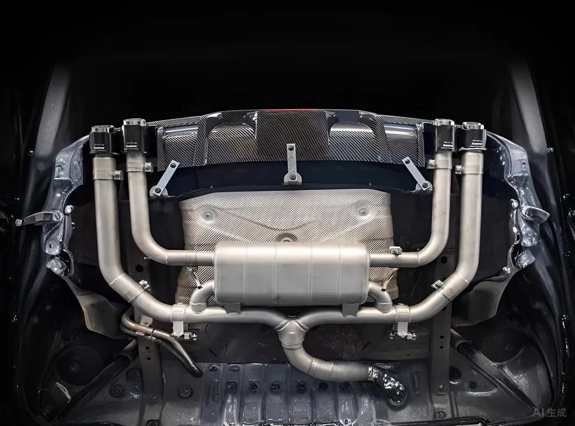 MG7 Rear Assembly Exhaust System (Exhaust System)