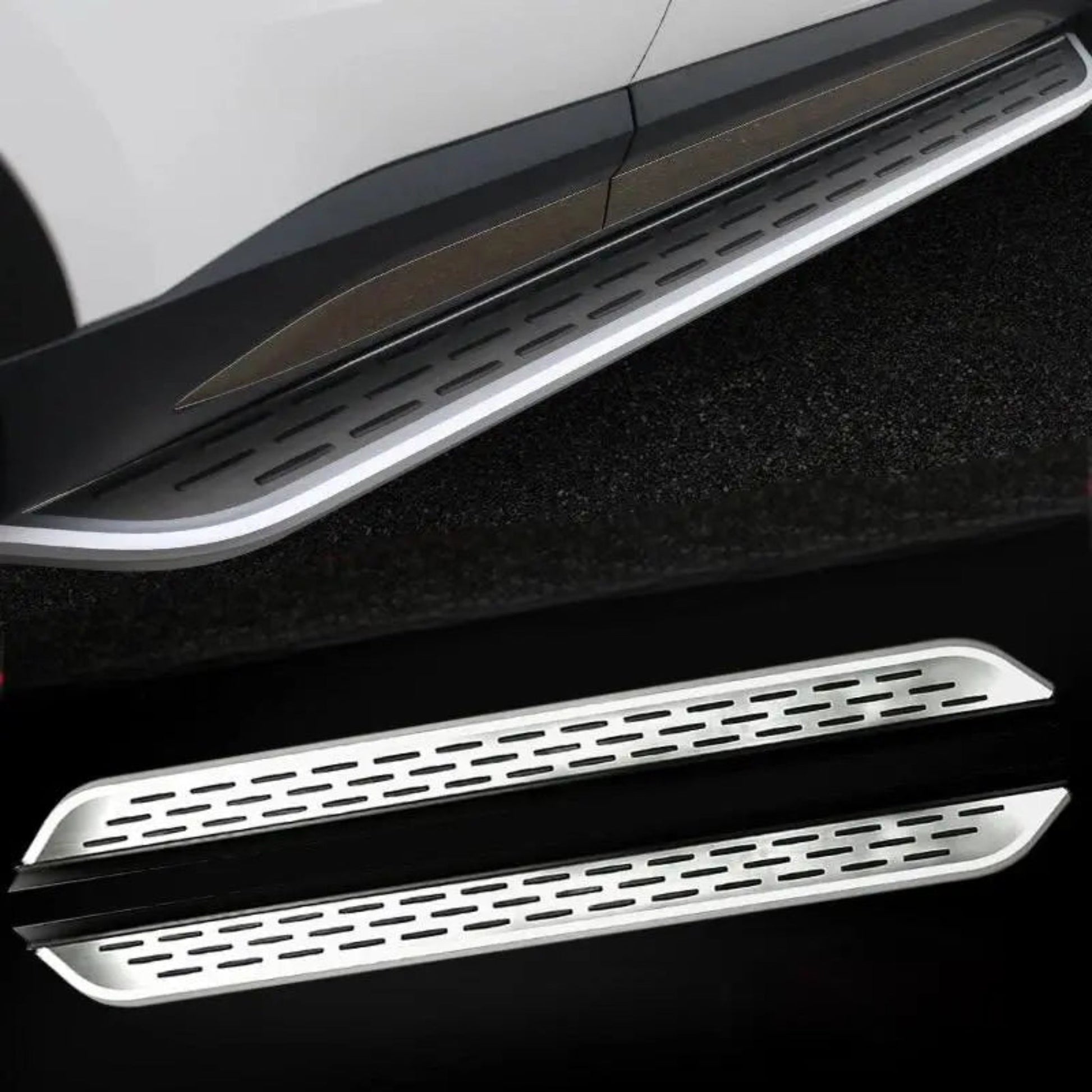 One Pair 2020 - 2024 BYD Atto 3 Aluminum Side Steps (Aluminum Side Step) Honeycomb 2.0
