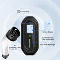 Portable Home EV Charger for New Energy Vehicles EU Standard 220V Screen Display with One Button Setting (Portable EV Charger) DL - EU002 - 1 Standard (5 meters)