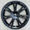 Premium Wheel Hub Caps for Tesla Model 3 and Y (Wheel Covers) glossy black model y 19 - inch