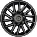 Premium Wheel Hub Caps for Tesla Model 3 and Y (Wheel Covers) matt black model 3+ 18 - inch