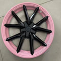 Premium Wheel Hub Caps for Tesla Model 3 and Y (Wheel Covers) pink model 3 18 - inch