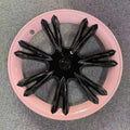 Premium Wheel Hub Caps for Tesla Model 3 and Y (Wheel Covers) pink model y 19 - inch