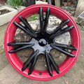 Premium Wheel Hub Caps for Tesla Model 3 and Y (Wheel Covers) pink model y 19 - inch