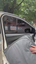 front window sun shade installation 