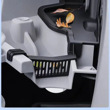 Tesla Front Nacelle Cover – Anti - Clogging Protector (Front Nacelle Cover) black model 3+ABS
