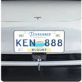 Tesla Model 3/Y Aluminum License Plate Frame with Lock (License Plate Frame) Black Lock Cylinder model 3