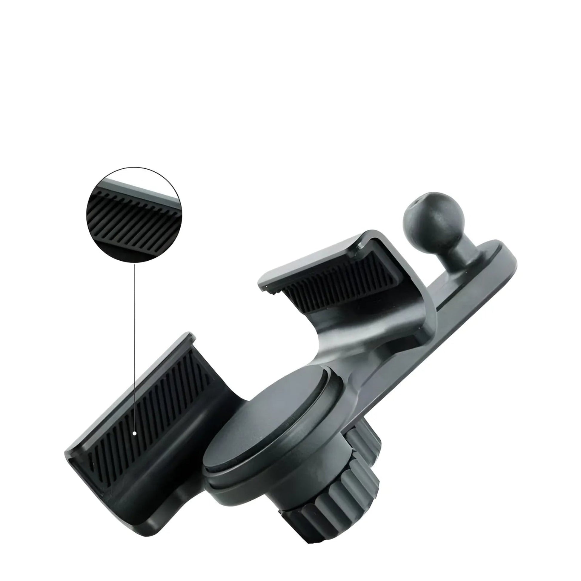 Tesla Model 3/Y Screen Phone Mount: 360° Swivel & Scratch - Free Silicone Protection (Phone Mount) Base+Bracket